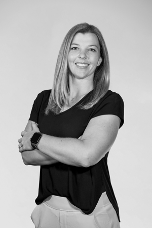 Professional headshot of Caroline Faught, a physical therapist in Birmingham, Alabama.