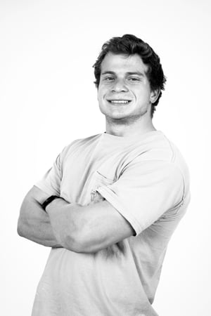 Professional headshot of Cole Anderton, a personal trainer in Birmingham, Alabama.