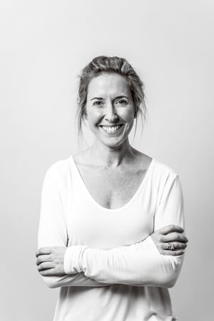 Professional headshot of Kareth Dow Ferguson, a physical therapist and pilates instructor in Birmingham, Alabama.