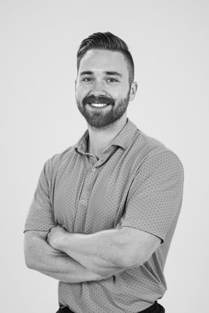Professional headshot of Mitchell Rouse, a physical therapist in Birmingham, Alabama.
