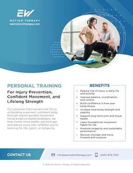 EW Motion Therapy_Programs_PersonalTraining