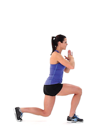 Lunge with rotation